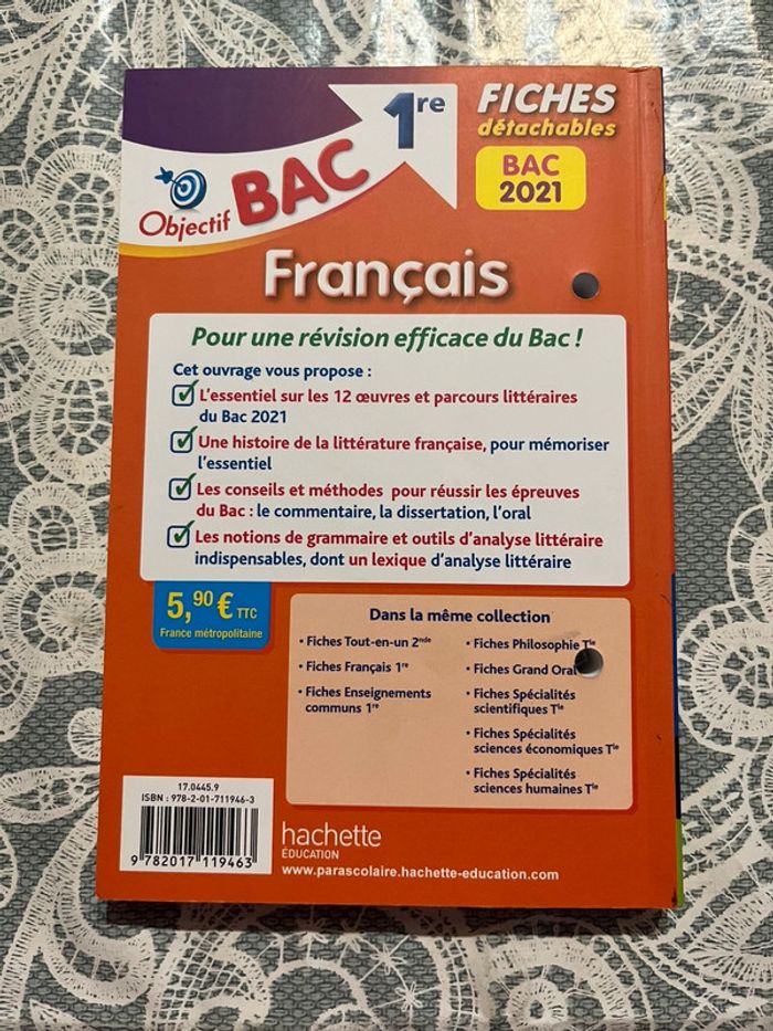 Objectif bac 1ere Français Écrit + Oral - photo numéro 2