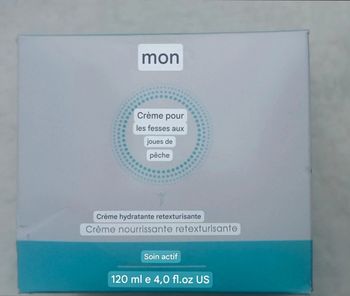 Crème nourrissante retexturisante Mio.neuve pour les fesses "Toucher Pêche"