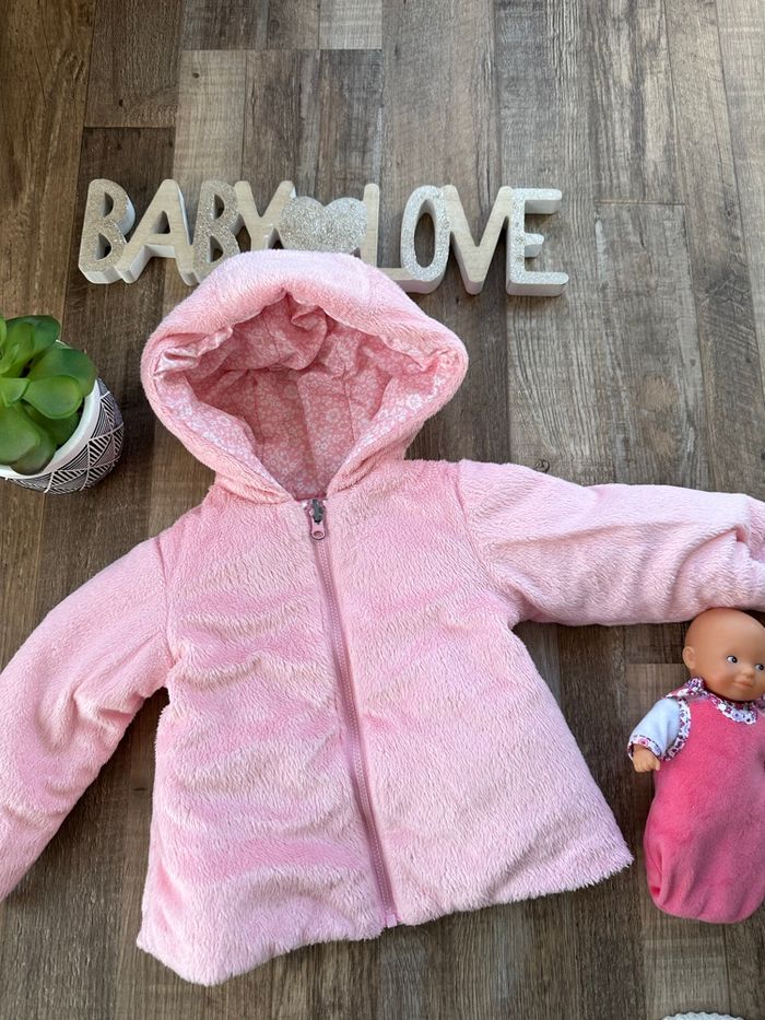 - Manteau réversible Dulces - 6/12 mois - Très bon état - photo numéro 2