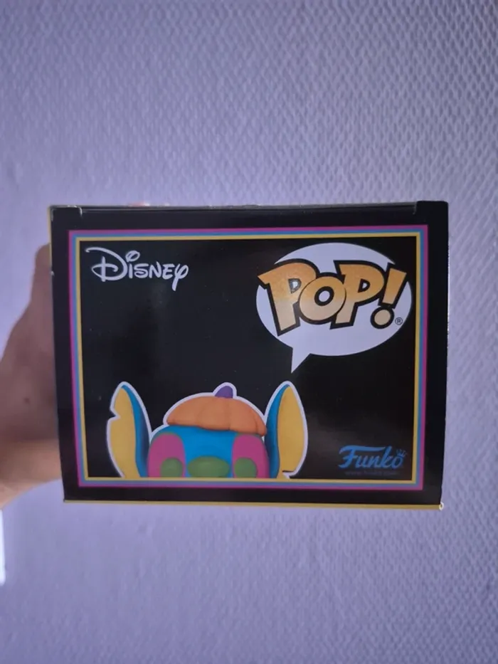 Funko pop Disney pumpkin stitch gitd n°1498 - photo numéro 5