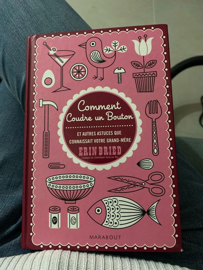 Livre comment coudre un bouton