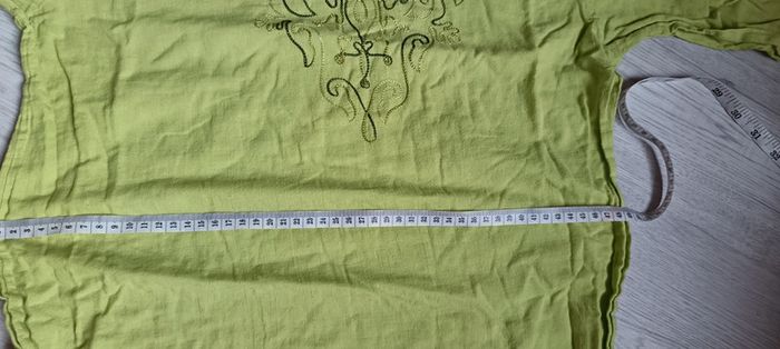 Haut manches mi longue taille L en très bon état Allyer femme - photo numéro 16
