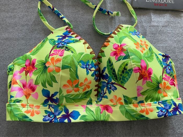 Haut maillot multicolore Lingadore neuf - photo numéro 4