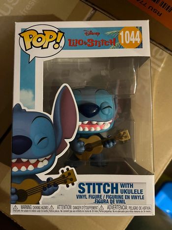 Funko Pop Stitch with ukulele - Disney