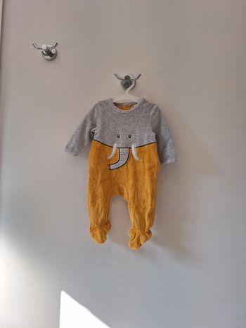 Pyjama 1 pièce bébé garçon 3 mois