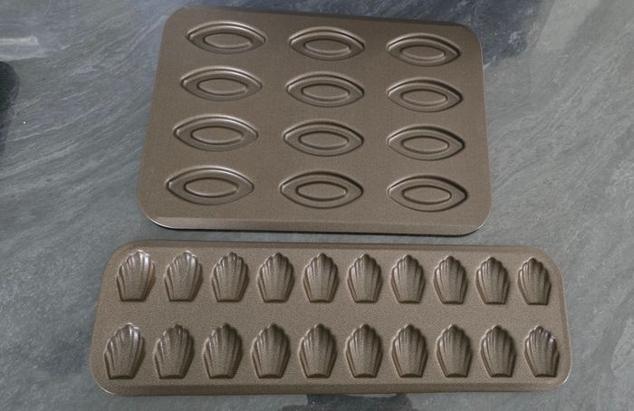 Lot 2 moules Barquette et madeleine Gobel - photo numéro 2