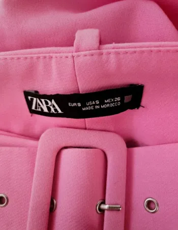 Pantalon rose Zara Taille S Neuf