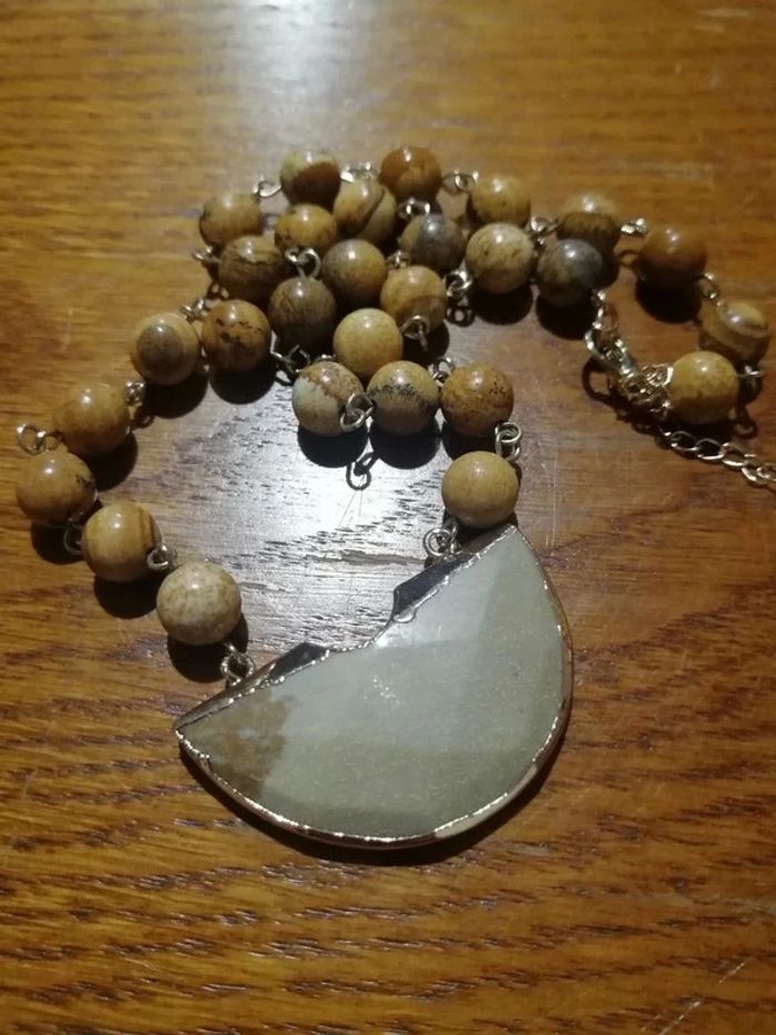 Collier en pierre-semi précieuse - photo numéro 2
