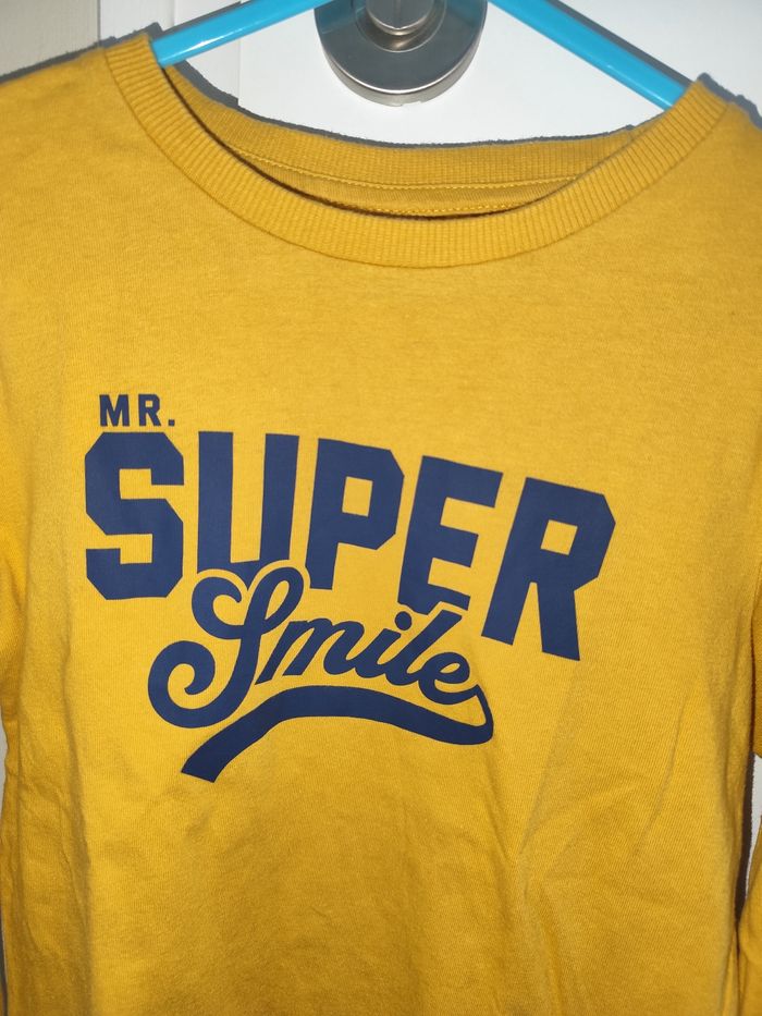 Tee-shirt manches longues garçon TAO 5 ans - photo numéro 2