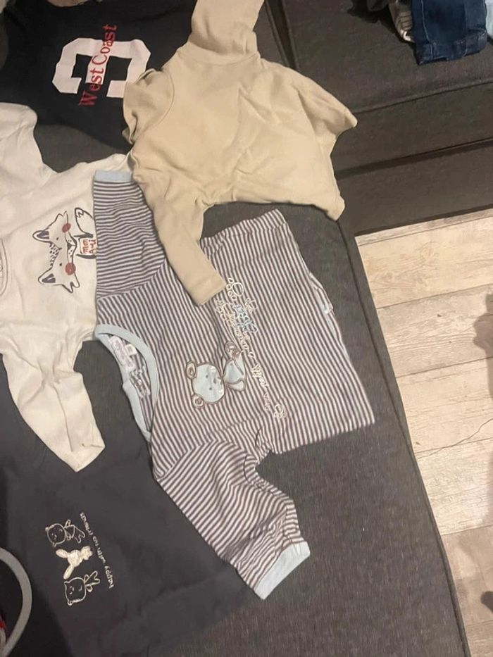 Lot de tee-shirt 3 mois - photo numéro 2