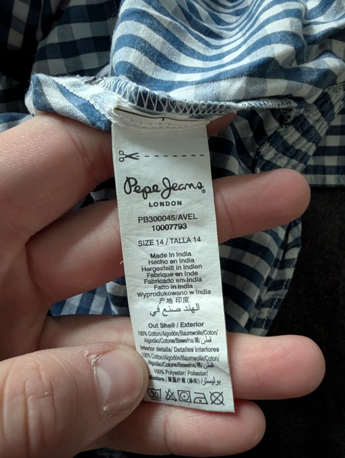 Chemise Pepe jeans 14 ans - photo numéro 4