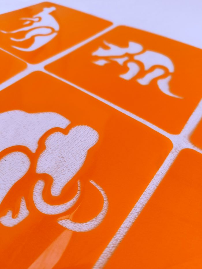 Pochoirs dinosaures - photo numéro 4