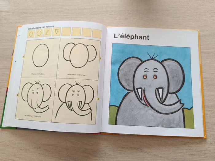 Livre j'apprends à dessiner les animaux d'Afrique - photo numéro 2