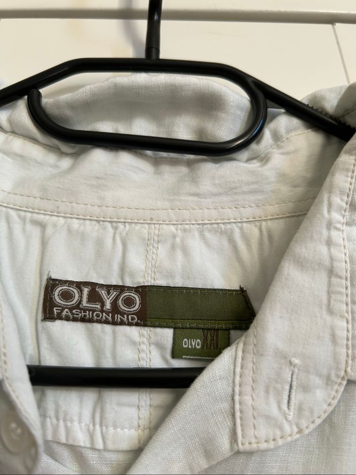 Chemise blanche unie Homme Olyo Taille XXL - photo numéro 5