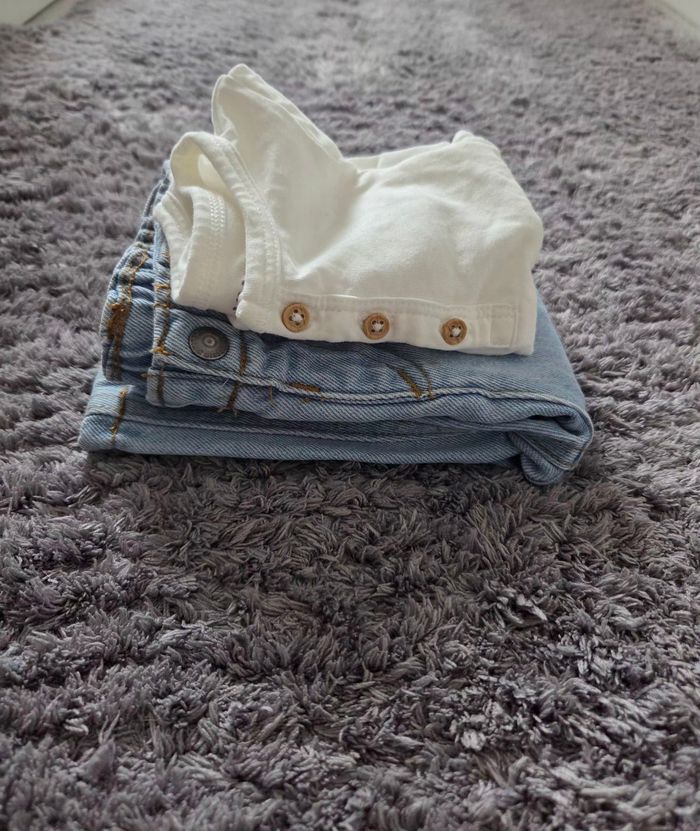 Ensemble Tee-shirt manches longues + jean - photo numéro 10