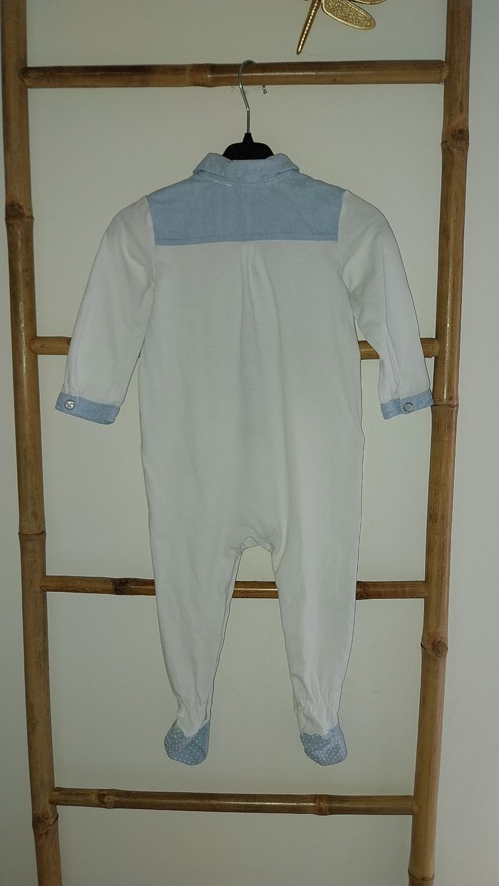 Pyjama/ dorsbien/ Grenouillère chic by Chicco neuf 12 mois - photo numéro 3