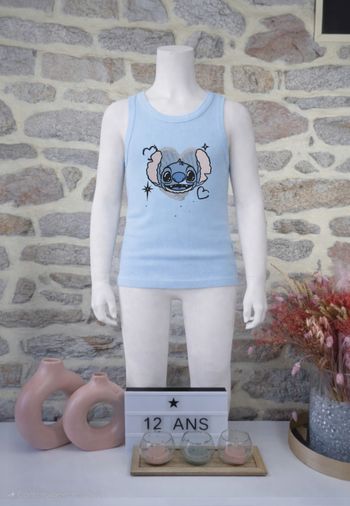 Débardeur bleu ciel Fille taille 12/14 ans marque H&M 🦜