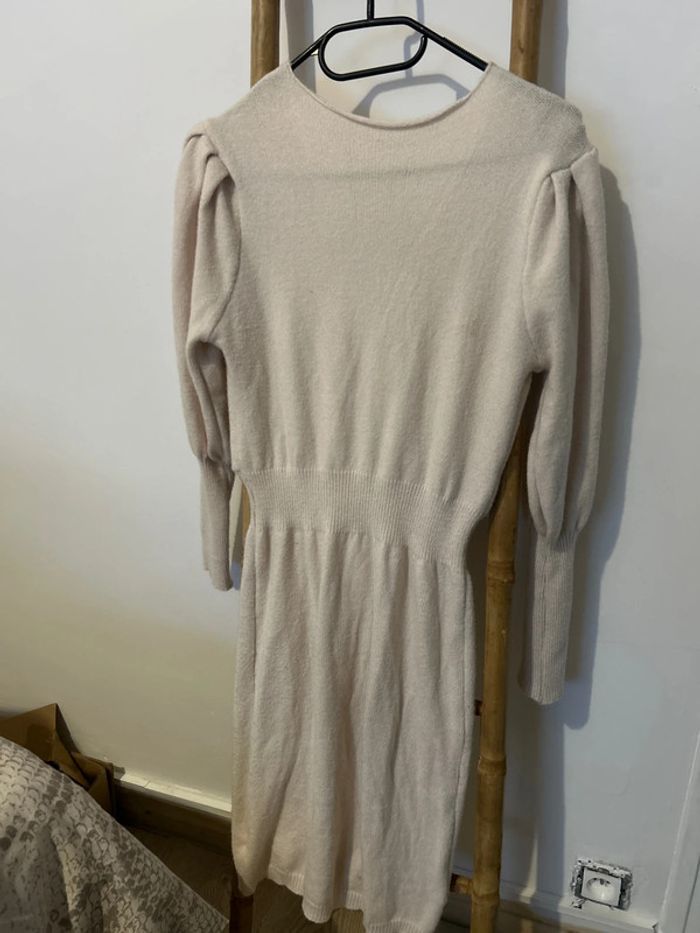 Robe pull beige crème - photo numéro 6