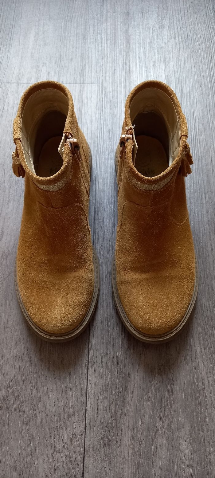 Boots daim - photo numéro 2