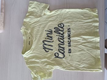 T shirt jaune