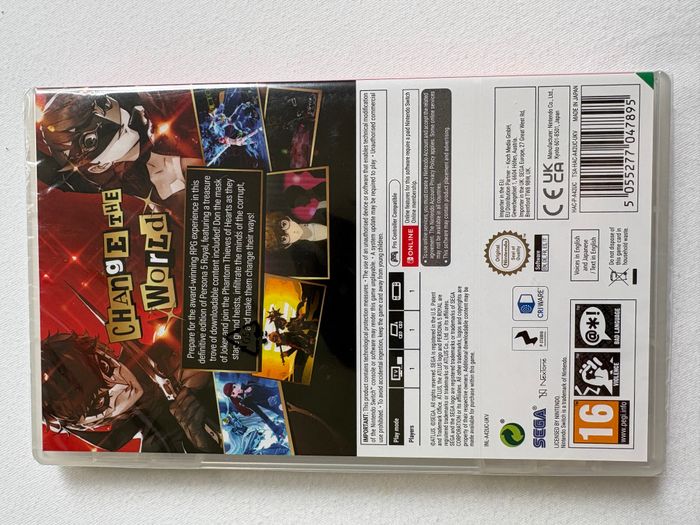 Persona 5 Royal - Jeu Nintendo Switch Neuf sous blister - photo numéro 2