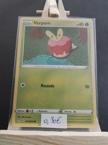 Carte Pokémon Verpom 17/203
