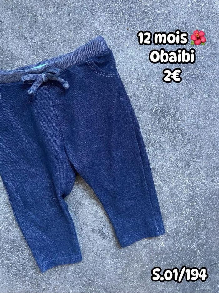 Legging 🌺 12 mois 🌺 Obaïbi