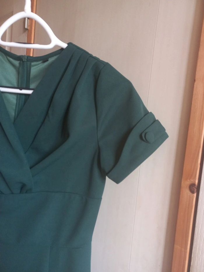 robe verte foncé - photo numéro 4