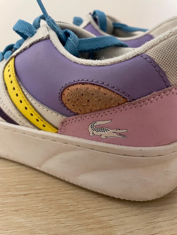 Basket Lacoste Femme Taille 40 - photo numéro 5