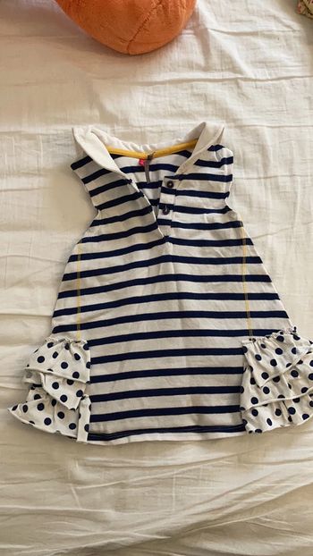 Robe 18 mois orchestra marin espagnol à pois