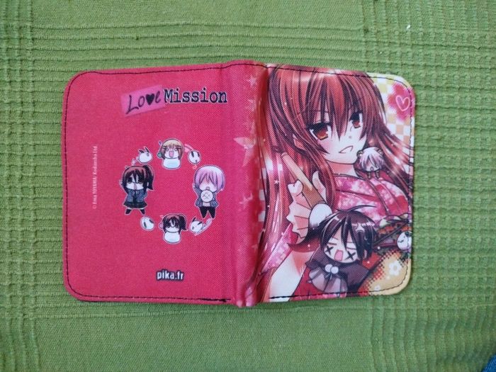 Porte-feuille manga Love Mission - photo numéro 3