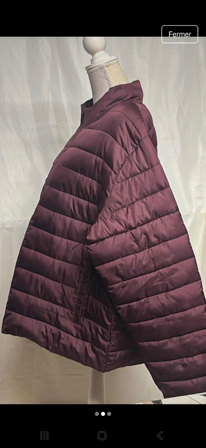 Doudoune aubergine tex 3xl - photo numéro 2