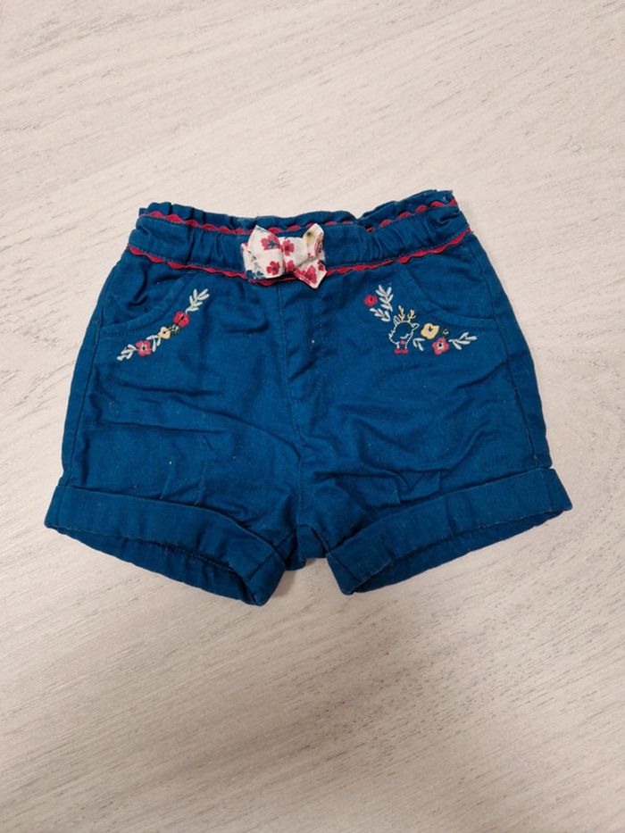 Short 12m fille sergent major