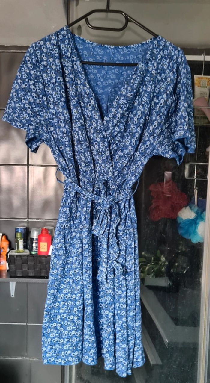 Robe été bleue - photo numéro 2