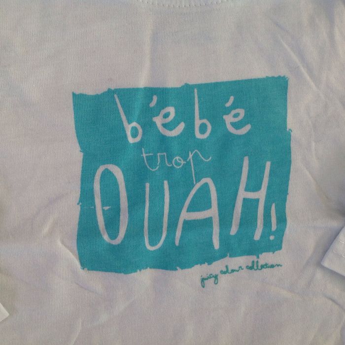 Tee-shirt blanc Tape à l'œil - 9 mois - photo numéro 2