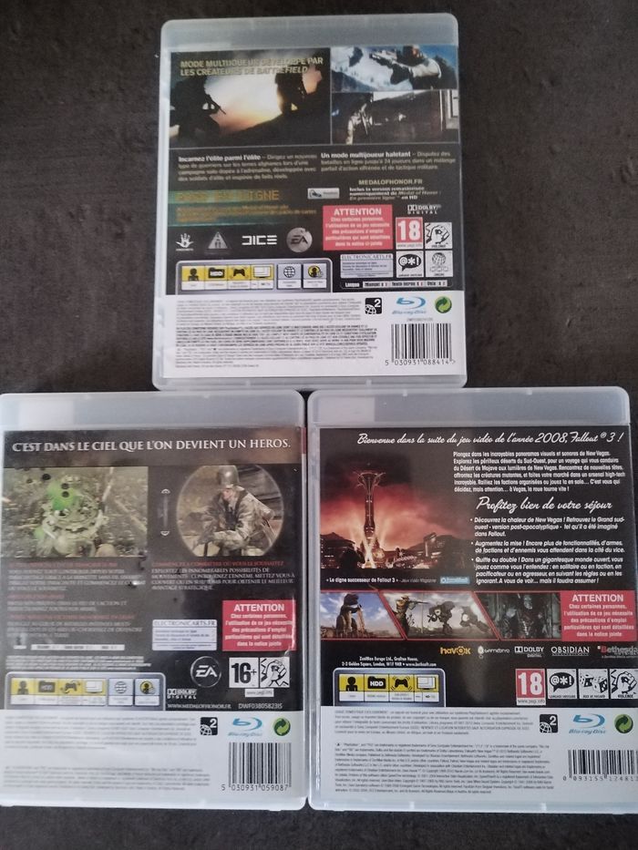 Lot 3 jeux PS3. - photo numéro 3