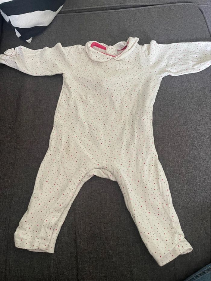 Pyjama à pois Obaibi 6 mois