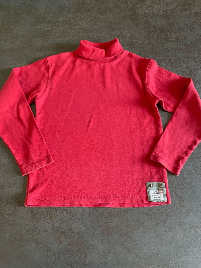 Sous pull rouge garçon 10 ans - photo numéro 3