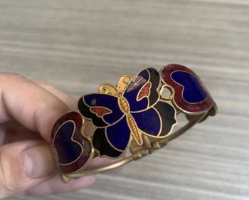 Bracelet papillon vintage