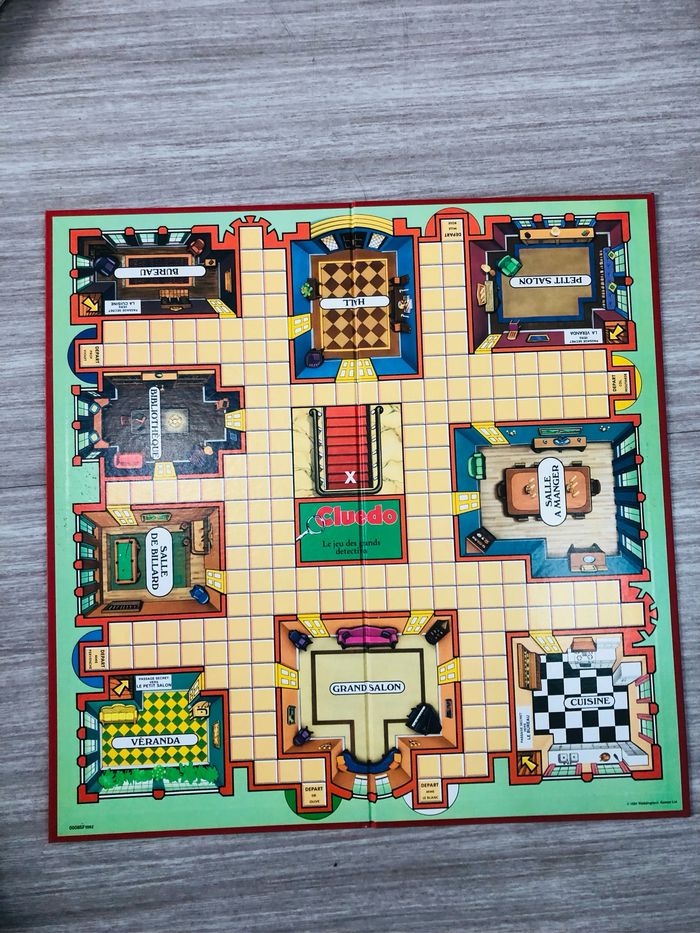 Cluedo le jeu des grands détectives vintage - photo numéro 3