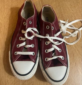 Converses bordeaux taille 36
