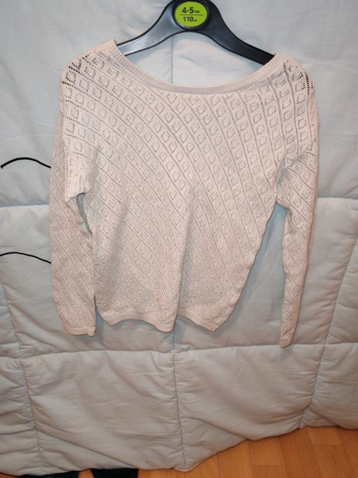 Pull ajouré