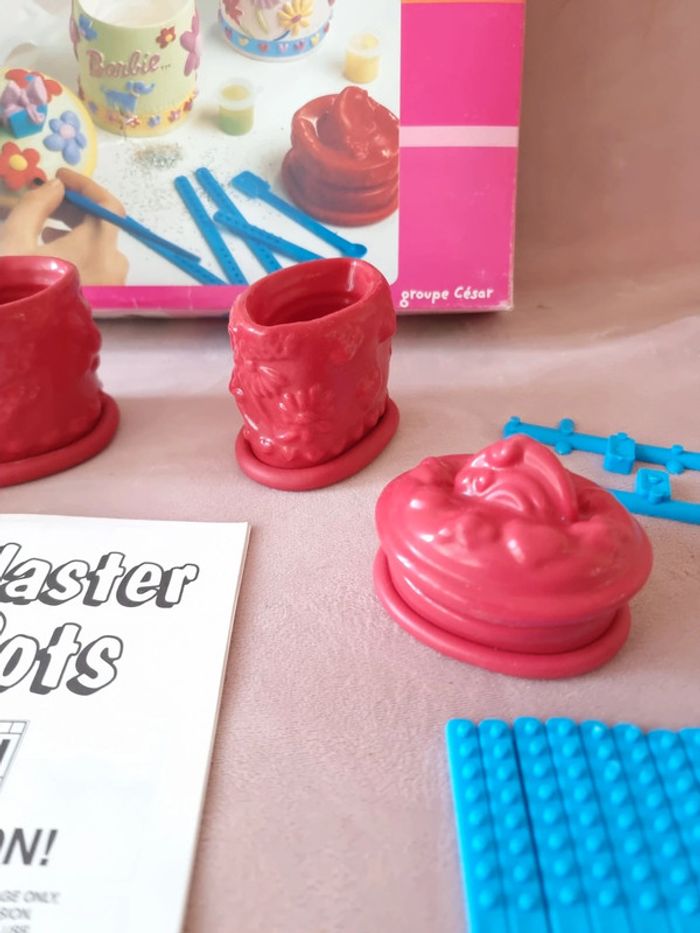 Barbie pots en plâtre - photo numéro 4