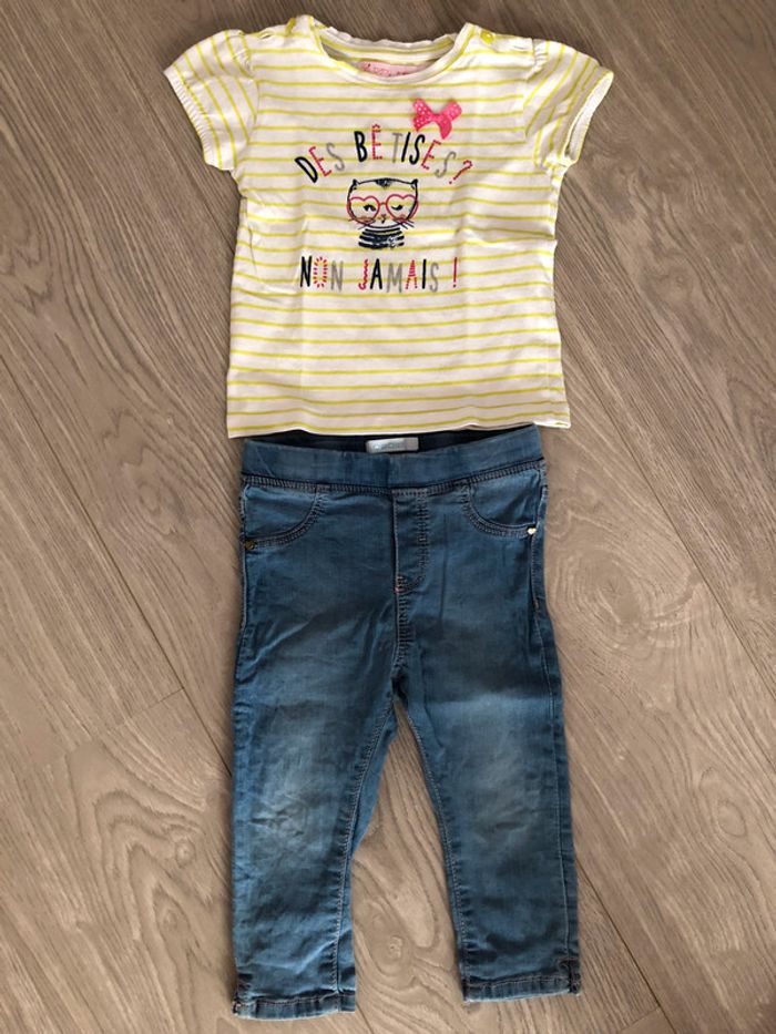 Ensemble 18 mois - 80 cm