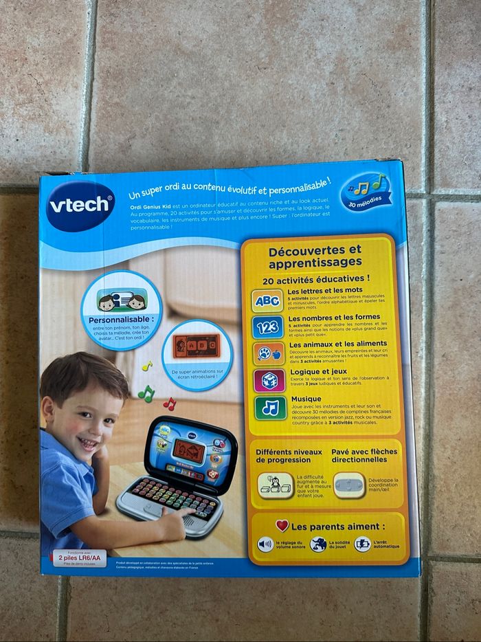 Ordinateur Genius Kid 3-7 ans Vtech Neuf - photo numéro 2
