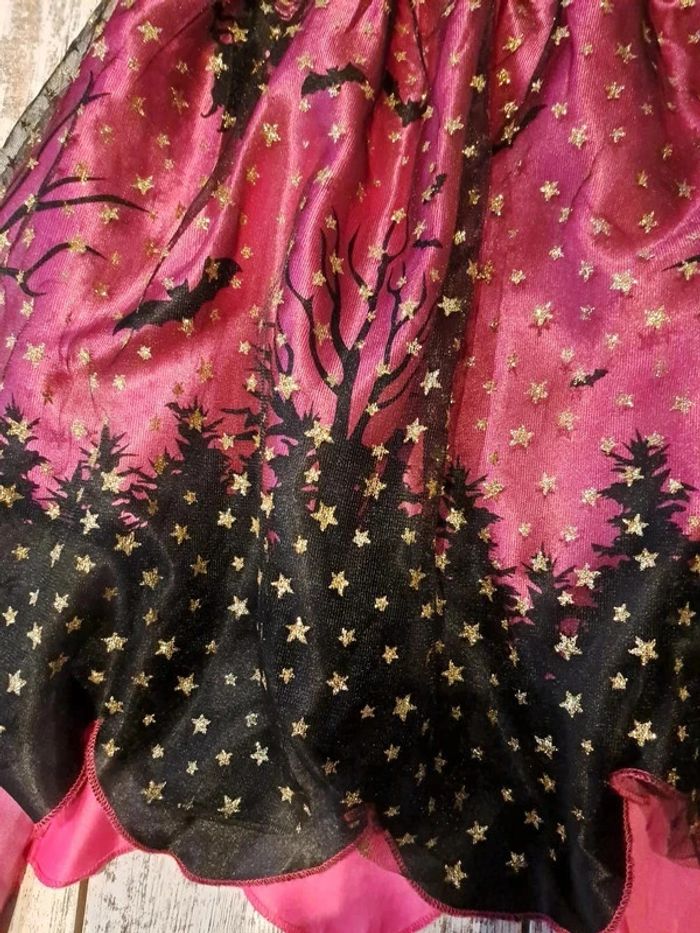 Robe Halloween triple jupon tulle et sequins - photo numéro 5