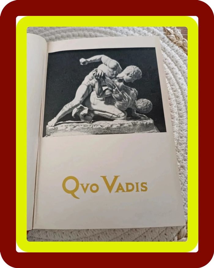 Livre quo vadis - photo numéro 2