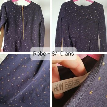 Robe manches longues - 8/10 ans
