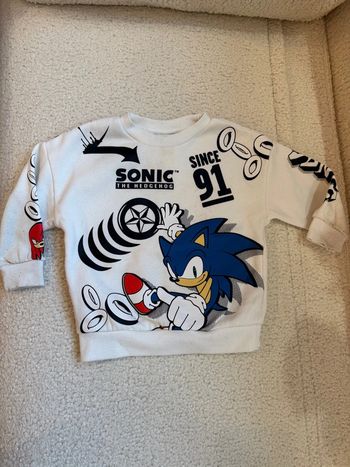 Sweat sonic 2 3 ans primark