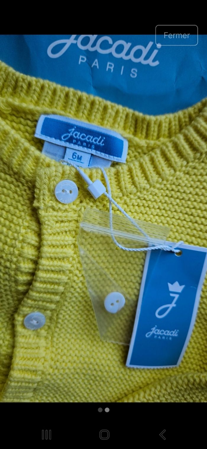 Gilet veste jacadi neuf